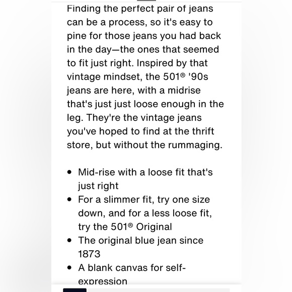 Levi’s 501 90’s original 31 x 32 Mad Love medium wash - Picture 4 of 14